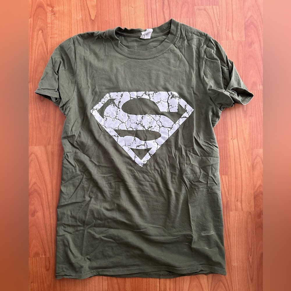 Superman Green tee